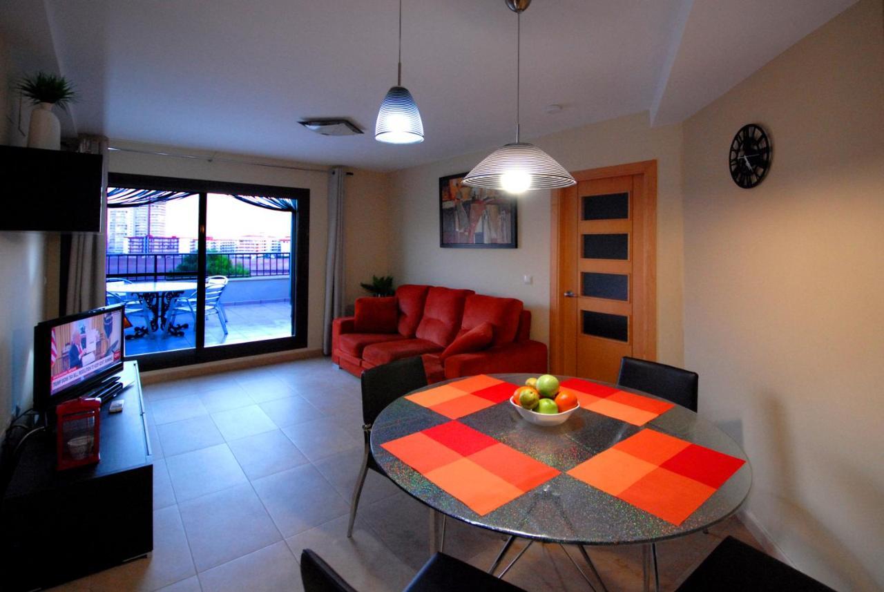 Апартаменты Bonito Atico Con Aire Acondicionado,Piscina Comunitaria, Parking Y Wifi Пеньискола Номер фото