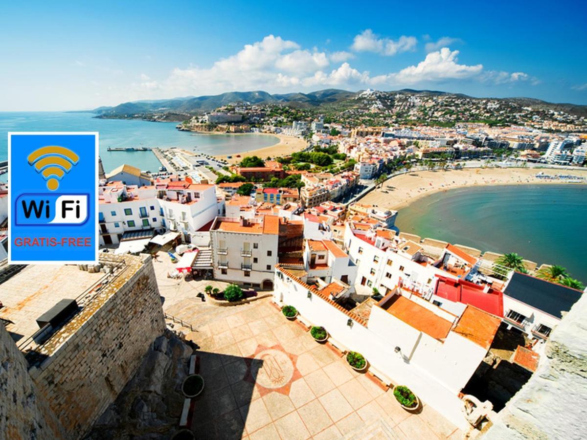 Апартаменты Bonito Atico Con Aire Acondicionado,Piscina Comunitaria, Parking Y Wifi Пеньискола Номер фото